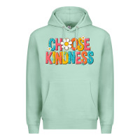 Seafoam choose kindness Premium Hoodie - NancyCooperArtShop