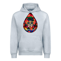 Heather Grey Hispanic Heritage Urban Hoodie - BundleAndBundleShop