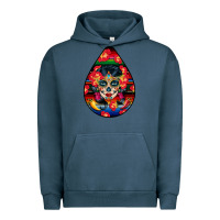 Pigment Midnight Navy Hispanic Heritage Urban Hoodie - BundleAndBundleShop