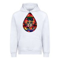 White Hispanic Heritage Urban Hoodie - BundleAndBundleShop