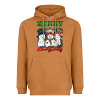Meerkat merry christmas snowman Heavyweight Hoodie - AdoDesignShop