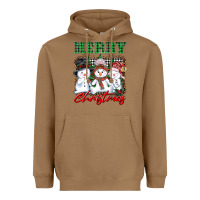Toasted Coconut merry christmas snowman Heavyweight Hoodie - AdoDesignShop