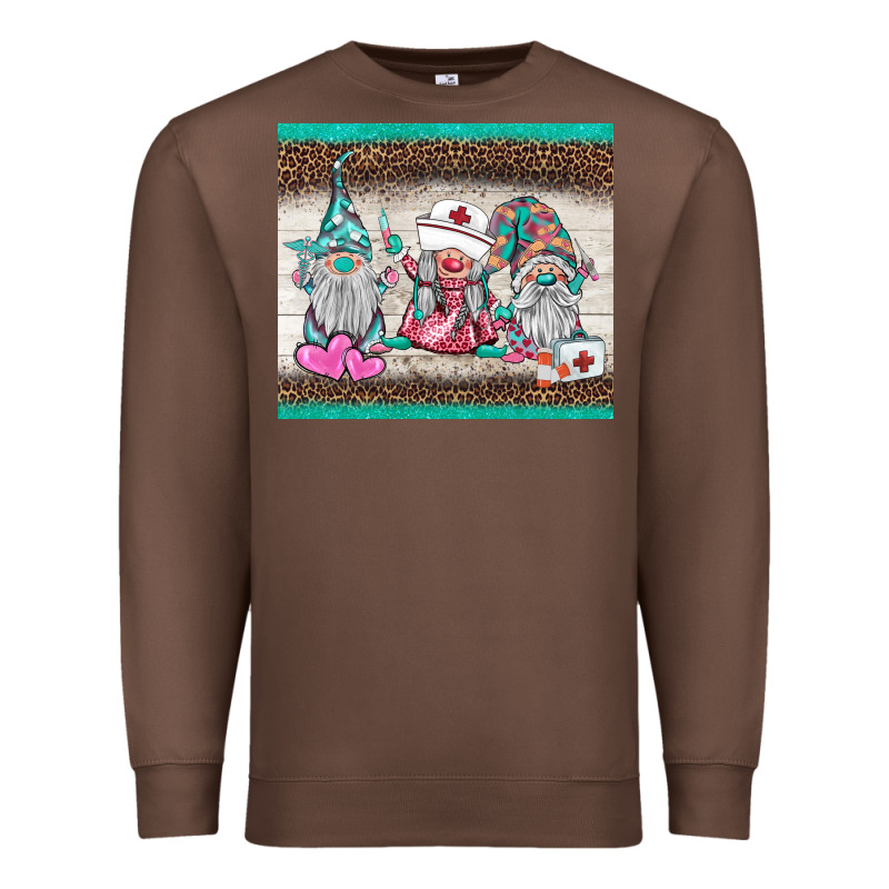 Nurse Gnomies Tumbler Premium Sweatshirt by BarkalooDesign | Teevron