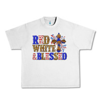 Lunar Rock red white and blessed Urban Heavy Tee - texasbilliewilder