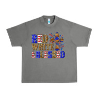Tornado red white and blessed Urban Heavy Tee - texasbilliewilder
