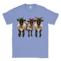 Colony Blue 3 sheeps suffolk ewe with bandana Classic Tee - BarkalooDesign