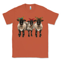Copper 3 sheeps suffolk ewe with bandana Classic Tee - BarkalooDesign