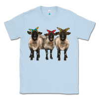 3 Sheeps Suffolk Ewe With Bandana Classic Tee | Teevron
