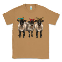 Toasted Coconut 3 sheeps suffolk ewe with bandana Classic Tee - BarkalooDesign