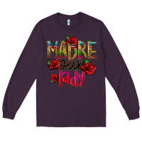 Plum madre our lady Long Sleeve Tee - CTS Tumbler Store