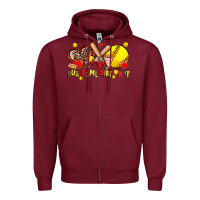 Burgundy rub some dirt on it Zipper Hoodie - AdoDesignShop
