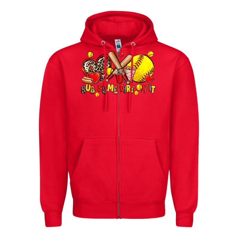 Rub Some Dirt On It Zipper Hoodie by AdoDesignShop | Teevron