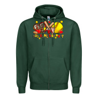 Sports Green rub some dirt on it Zipper Hoodie - AdoDesignShop