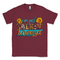 Burgundy i'm just talking tennessee Classic Tee - HRA Design Shop