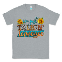 Heather Grey i'm just talking tennessee Classic Tee - HRA Design Shop