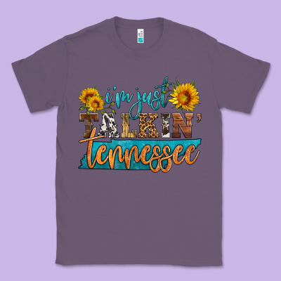 I'm Just Talking Tennessee Classic Tee Designed By Hra Design Shop