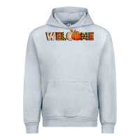 Heather Grey welcome pumpkin Urban Hoodie - BundleAndBundleShop