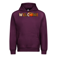 Mauve Wine welcome pumpkin Urban Hoodie - BundleAndBundleShop