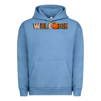 Pigment Pebble Blue welcome pumpkin Urban Hoodie - BundleAndBundleShop