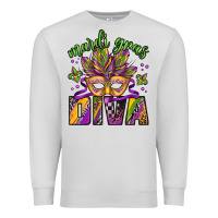 Dove Grey mardi gras diva Premium Sweatshirt - Jasminsmagicworld