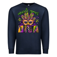 Navy mardi gras diva Premium Sweatshirt - Jasminsmagicworld