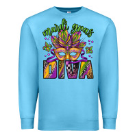 Ocean Blue mardi gras diva Premium Sweatshirt - Jasminsmagicworld
