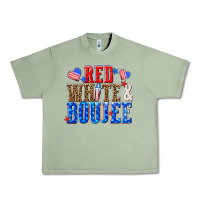 Oil Green red white and boujee billie wilder Urban Heavy Tee - texasbilliewilder
