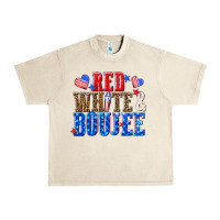Sandshell red white and boujee billie wilder Urban Heavy Tee - texasbilliewilder