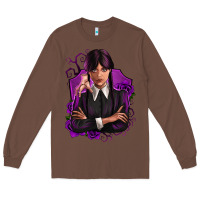 Chestnut wednesday Long Sleeve Tee - Zillion Design Studio