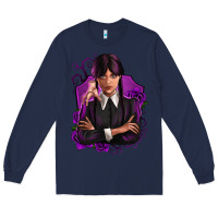 Navy wednesday Long Sleeve Tee - Zillion Design Studio