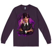 Plum wednesday Long Sleeve Tee - Zillion Design Studio