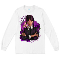 White wednesday Long Sleeve Tee - Zillion Design Studio