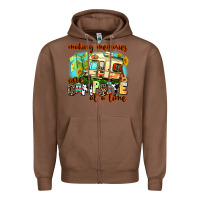 Chestnut making memories one campsite at a time Zipper Hoodie - AdoDesignShop