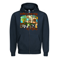 Navy making memories one campsite at a time Zipper Hoodie - AdoDesignShop