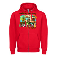 Red making memories one campsite at a time Zipper Hoodie - AdoDesignShop