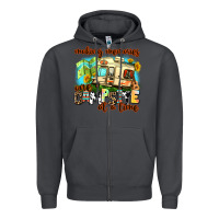 Smoke making memories one campsite at a time Zipper Hoodie - AdoDesignShop