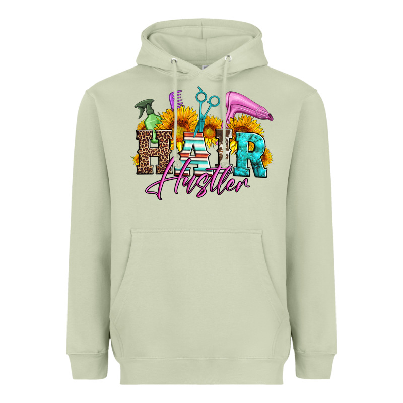 Hair Hustler Hairstylist Heavyweight Hoodie by Artiststas | Teevron