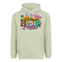 Matcha hair hustler hairstylist Heavyweight Hoodie - Artiststas