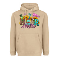 Mushroom hair hustler hairstylist Heavyweight Hoodie - Artiststas