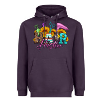 Plum hair hustler hairstylist Heavyweight Hoodie - Artiststas