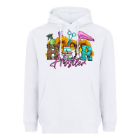 White hair hustler hairstylist Heavyweight Hoodie - Artiststas