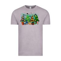 Christmas Trees With Hockey Vintage Tee | Teevron
