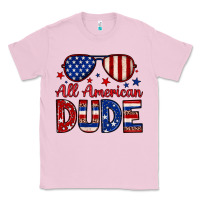 Bubblegum Pink All American dude Classic Tee - Neo Western