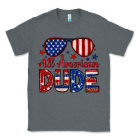 Charcoal Heather All American dude Classic Tee - Neo Western