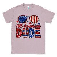 Lilac All American dude Classic Tee - Neo Western