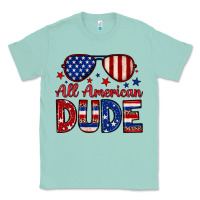Seafoam All American dude Classic Tee - Neo Western