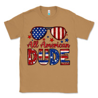 Toasted Coconut All American dude Classic Tee - Neo Western