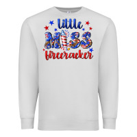 Dove Grey little miss firecracker Premium Sweatshirt - NancyCooperArtShop