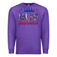 Purple little miss firecracker Premium Sweatshirt - NancyCooperArtShop