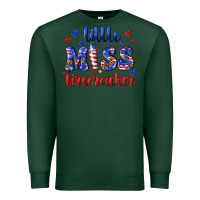 Sports Green little miss firecracker Premium Sweatshirt - NancyCooperArtShop